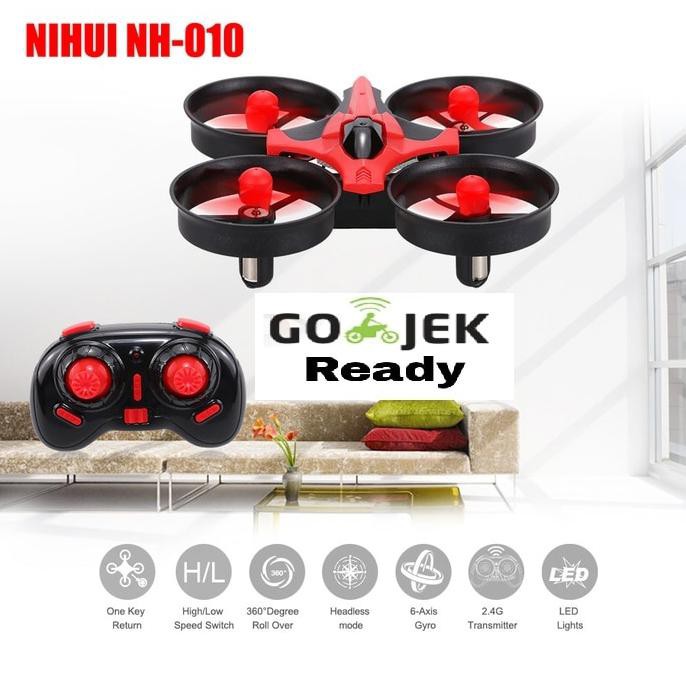 SALE NIHUI NH - 010 Mini RC Quadcopter Eachine H36 E010 Termurah
