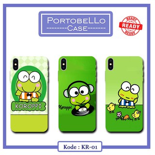 (SOFTCASE) keroppi green cute series case pelindung hp xiaomi mia1/mi5x mia2/mi6x mia2 lite/redmi 6 