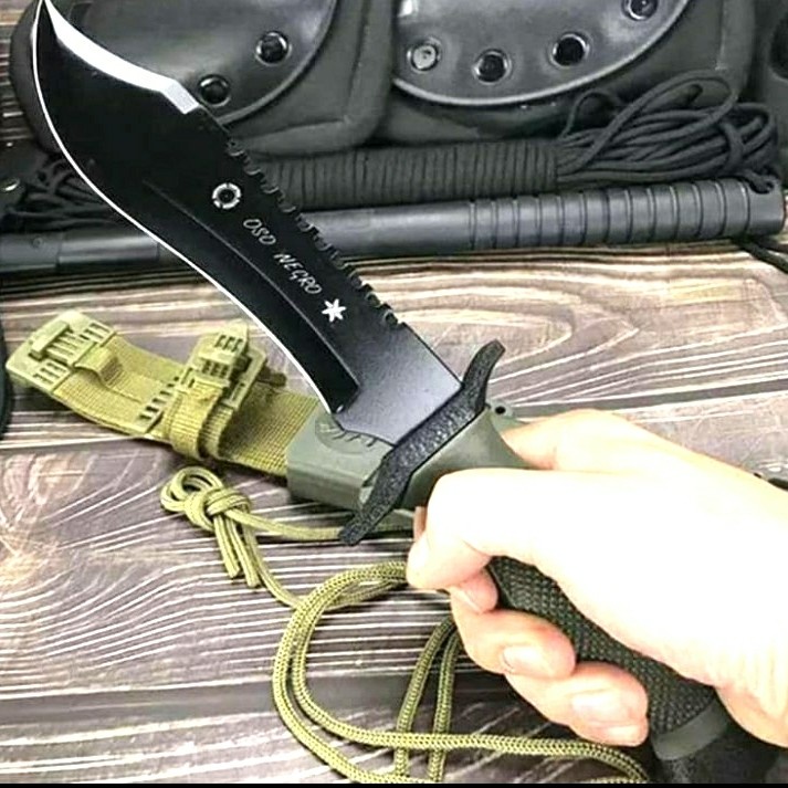 PISAU TACTICAL AITOR NEGRO SURVIVAL OUTDOOR