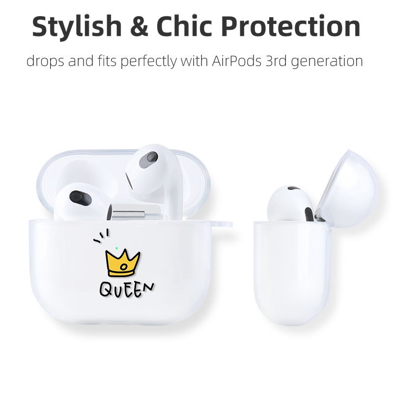 Casing Pelindung Apple AirPods 3 Wireless Bluetooth Motif Kartun Lucu