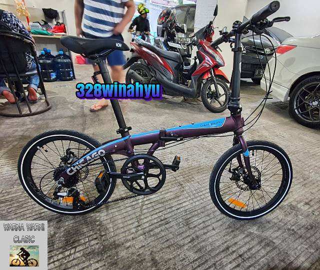 Dahon ion chicago20 inchi asli