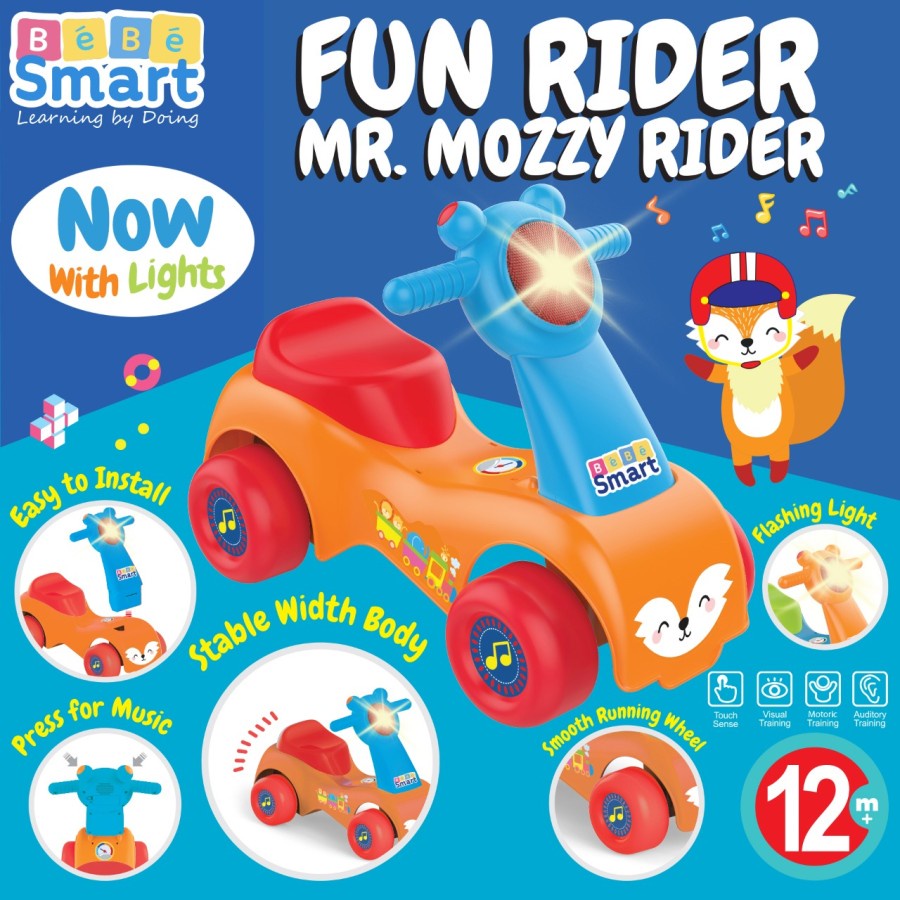 Makassar - Bebe Smart Fun Rider Pakai Lampu ( NEW ) - Ms Rosy Rider