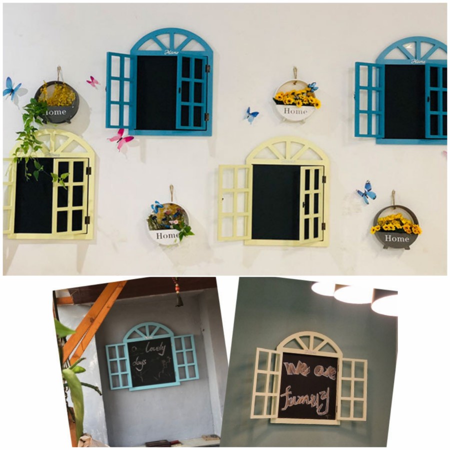 TBI Windows Wall Decoration Message Board Jendela Hiasan Gantungan Dinding