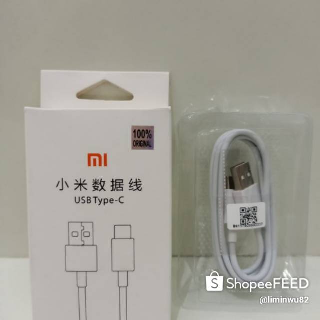 Kabel data xiaomi fast chargeng original 100%