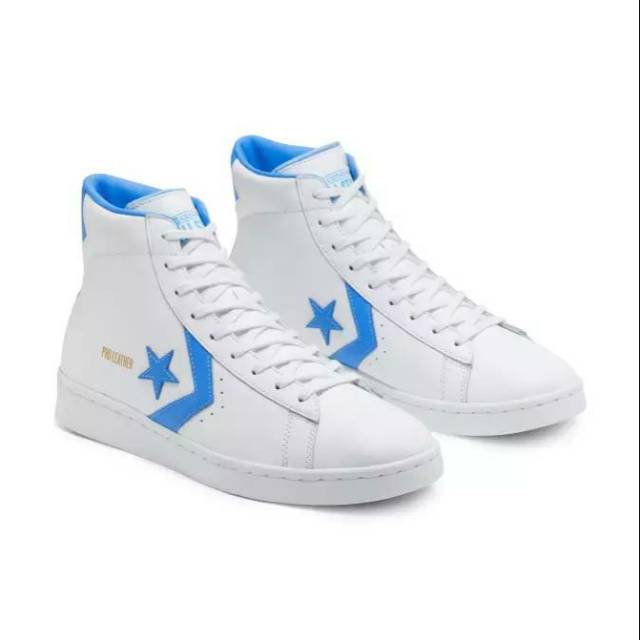 CONVERSE PRO LEATHER - WHITE COAST BLUE MID