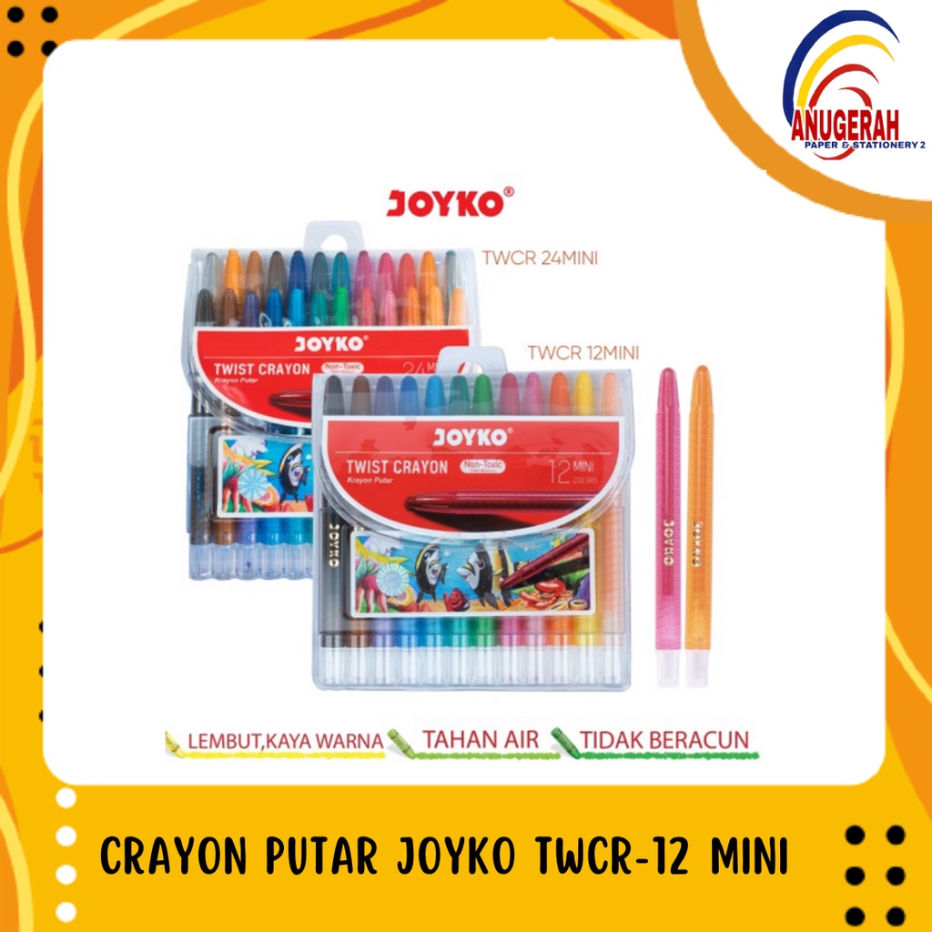 

JOYKO TWCR-12 MINI CRAYON PUTAR (PCS)