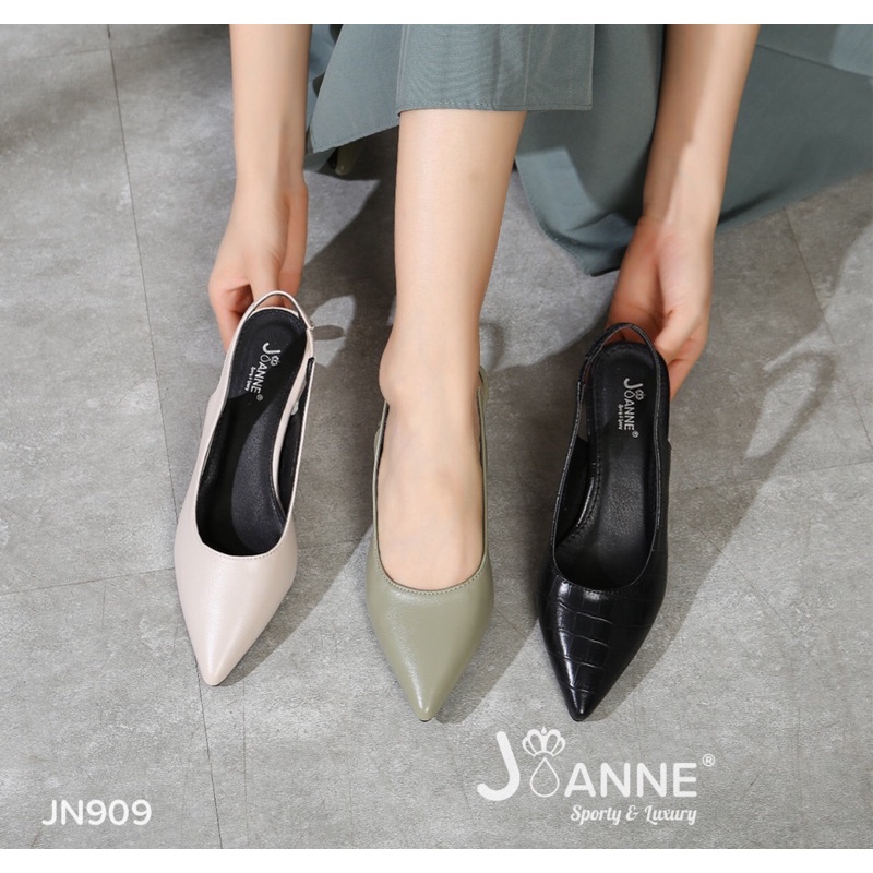 RESTOCK!! [ORIGINAL] JOANNE Slingback Heels Shoes Sepatu Wanita #JN909