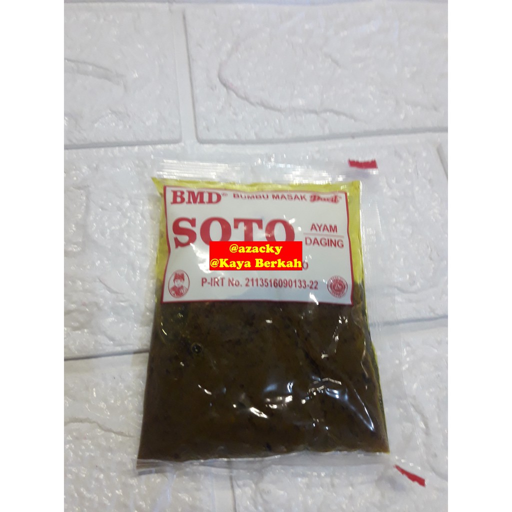 

Bumbu Dapur Soto dari bumbu masak instan dacil lengkap