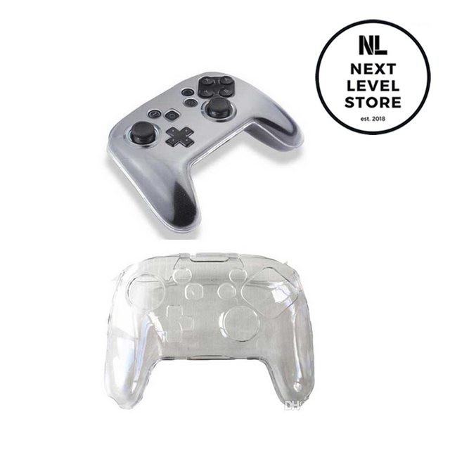 CRYSTAL CASE MIKA TRANSPARANT CLEAR NINTENDO SWITCH PRO CONTROLLER KJH