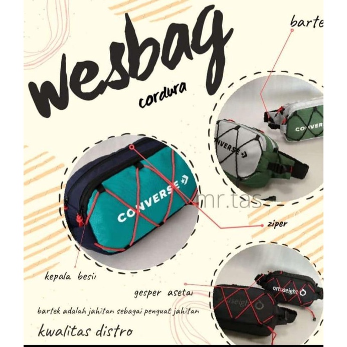 SLINGBAG SLING BAG WARNA WAISTBAG WAIST BAG WARNA TAS SELEMPANG