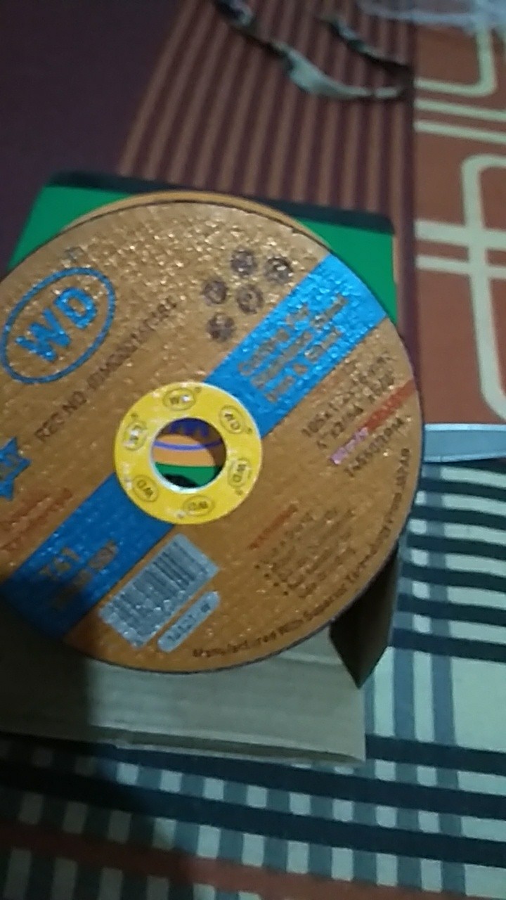 Wd 1 Box Batu Potong 4x1.2mm - Batu Gerinda 4 - Cutting Wheel 4 Inci Original