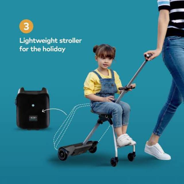 Micro Eazy Luggage - Koper &amp; Trike 3in1