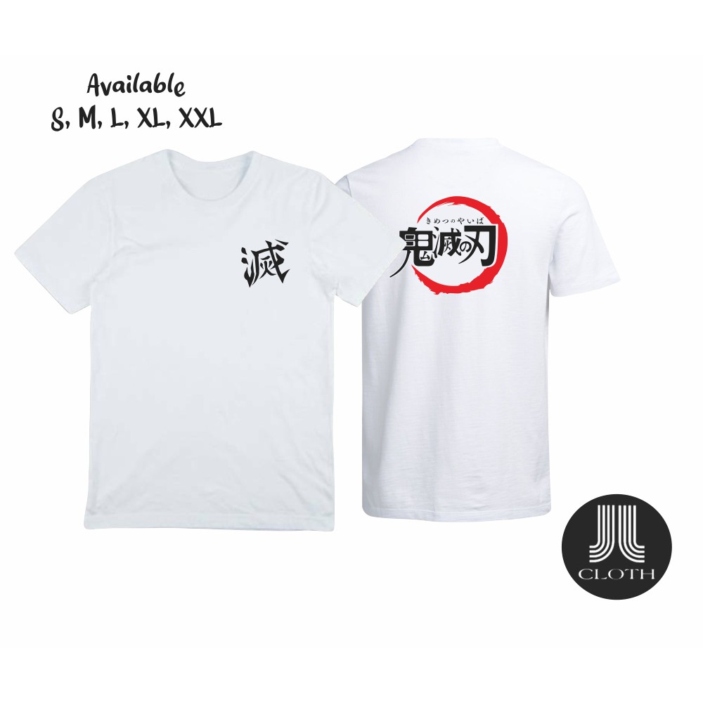 T SHIRT BAJU KAOS ANIME KIMETSU NO YAIBA DEMONS SLAYER TANJIROU NEZUKO