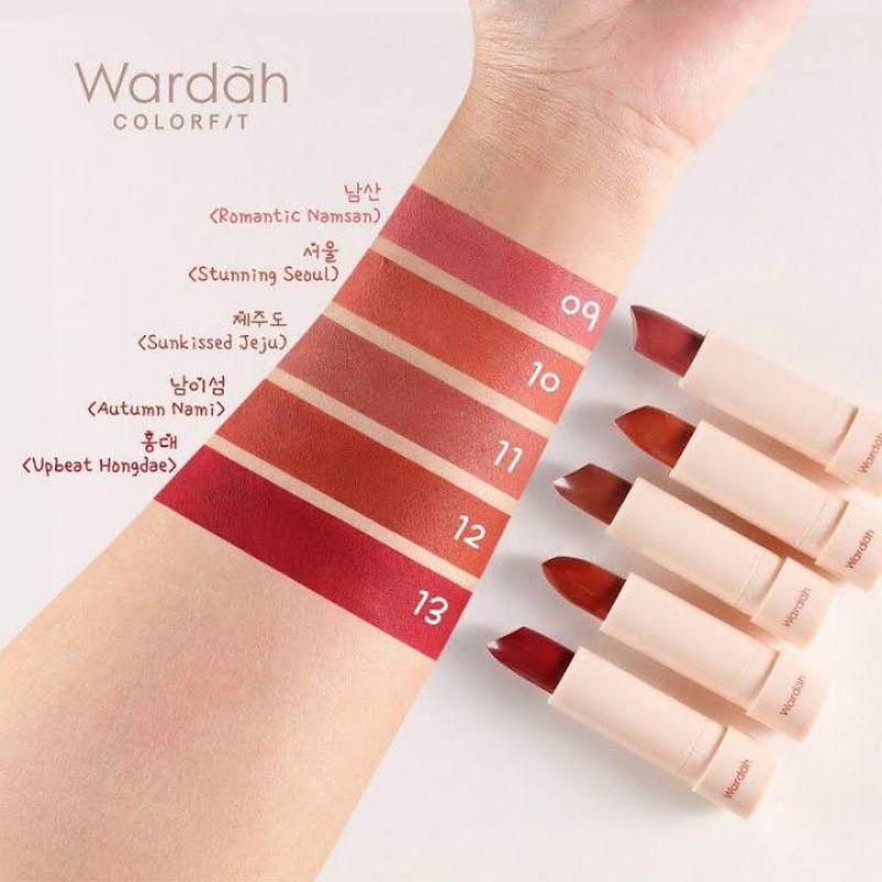 Wardah Colorft Ultralight Matte Lipstick Korea 3,6gr