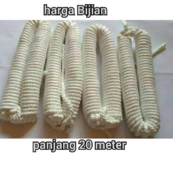 

Harga Diskon 0Z855 Tali marlon 20 meter - tali tambang - tali pramuka - tali serat - tali nilon nylo