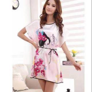  Daster  Satin Import  Baju  Tidur Wanita Dewasa Import  