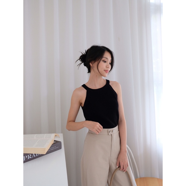 Kadaka T-0351 Top Halter Neck Knit Premium Rajut