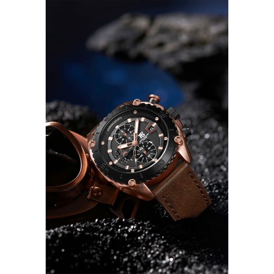 T5 H3879 JAM TANGAN PRIA T5 H 3879 ORIGINAL FREE BOX PAPPER BAG TAHAN AIR