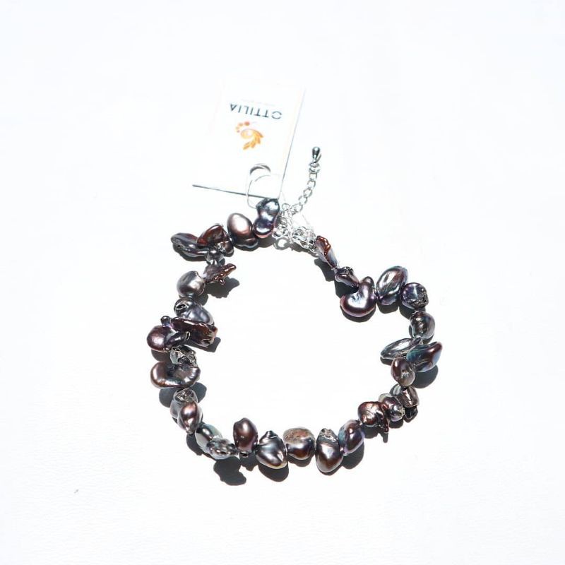 Gelang Mutiara Air Tawar Keshi