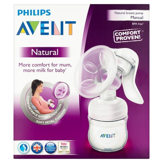 AVENT NATURAL BREAST PUMP MANUAL SCF-330/20