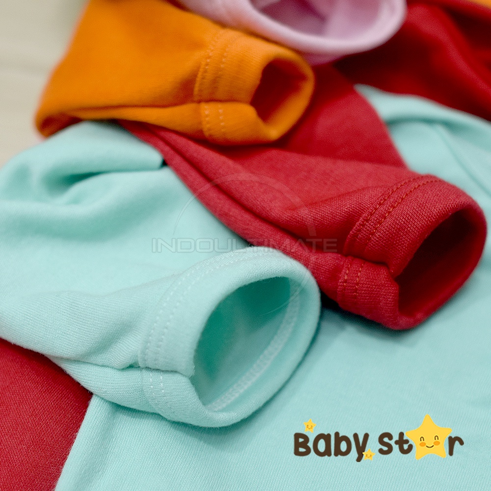 BABY STAR Jumper Bayi Lengan Panjang BCS-179 Jumpsuit Bayi Baju Bayi Pakaian Bayi Jumper bayi Jumsuit bayi Baju Tidur Bayi Laki Laki Perempuan Newborn