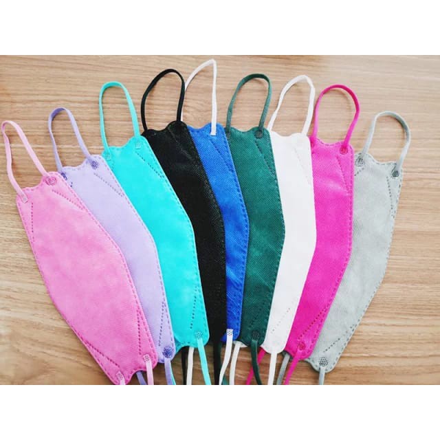 Masker Earloop 4Ply 10 Warna Random Wanita / Pria Isi 10Pcs Import Real Pict TMALL88