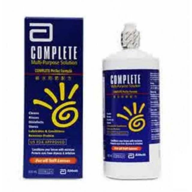 Cairan Pembersih dan Perendam Softlens Complete MPS