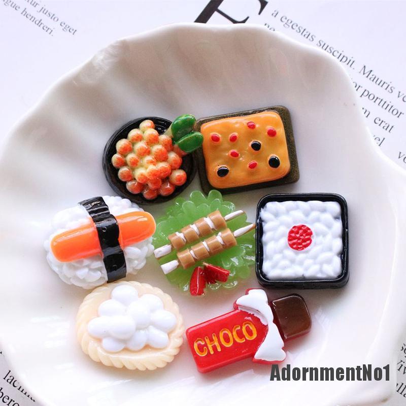 (Adornmentno1) Miniatur Snack / Makanan Diy Untuk Rumah Boneka