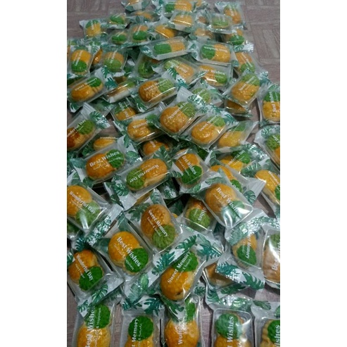 

RK12 Nastar Taiwan / Nastar Nanas Wisman Jumbo / Taiwanese Pineapple Cake / Pineapple Tart (isi 6)