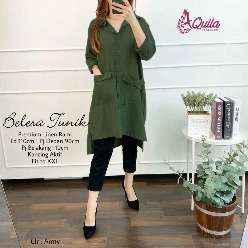 Beleza Tunik By Aquila / Tunik Kekinian