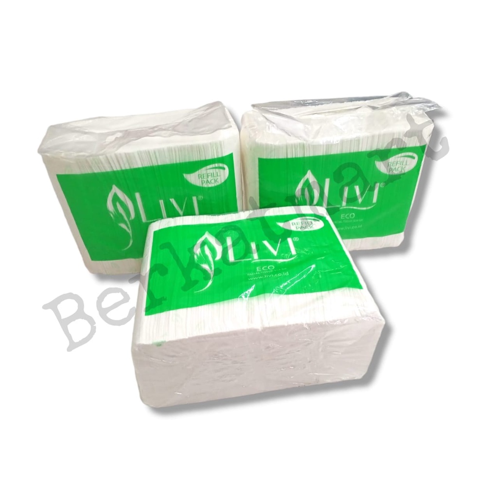 Tisu Tissue Livi Eco Facial 600 sheet