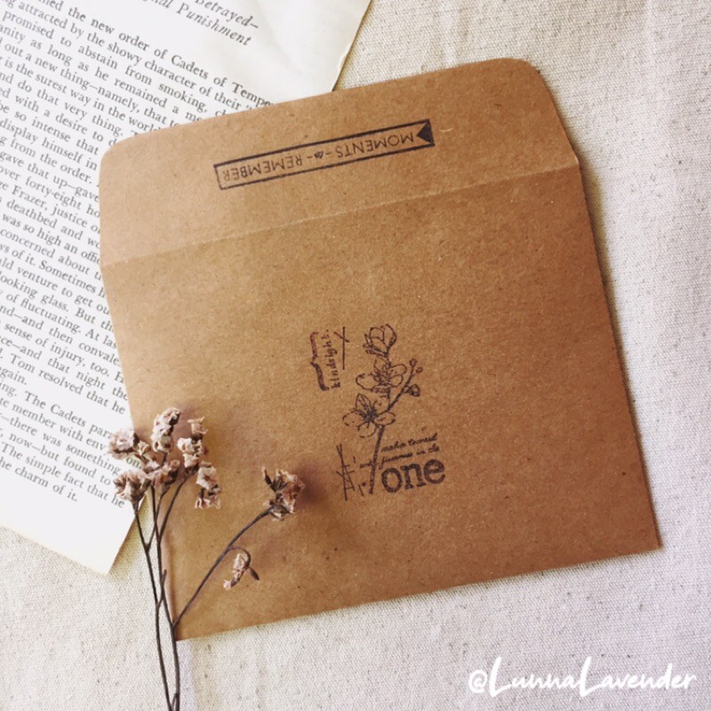 

Amplop Coklat Vintage Penpal Retro Lucu Unik Murah DIY Bujo Scrapbook