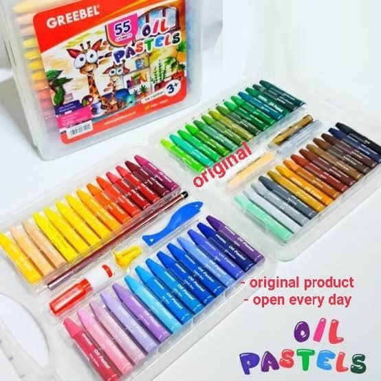 

GREEBEL CRAYON OIL PASTELS ISI 55