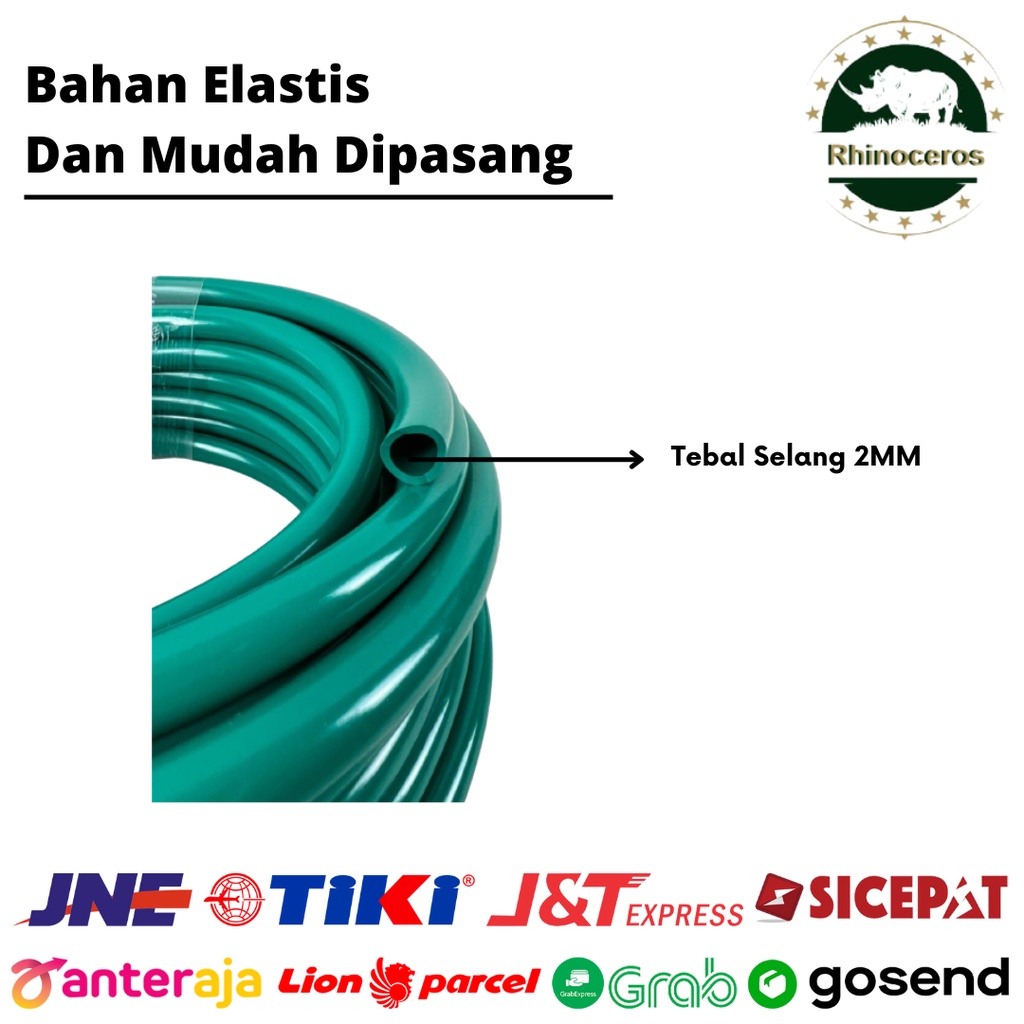 Paket Selang Air Dop dan Semprotan Air Set 5/8 inch 2mm 10 Meter Murah