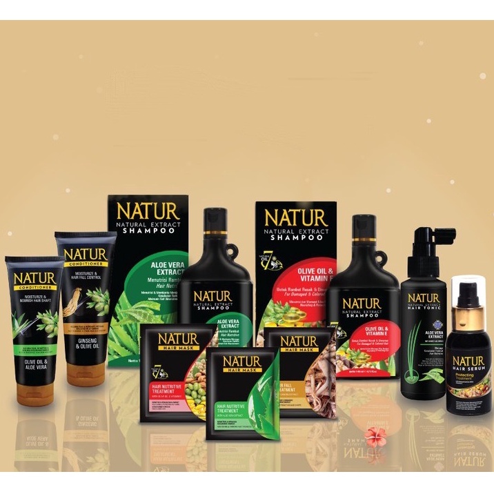 ✦SINAR✦ NATUR Hair Care Series | Shampoo | Conditioner | Hair Tonic | Hair Recovery Serum | Hair Vitamin | Hair Mask