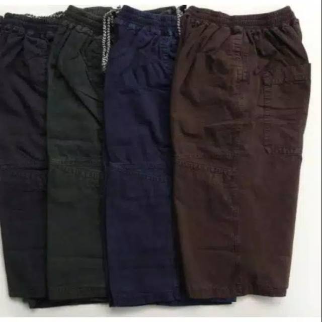 Celana borju 7/8 celana cargo