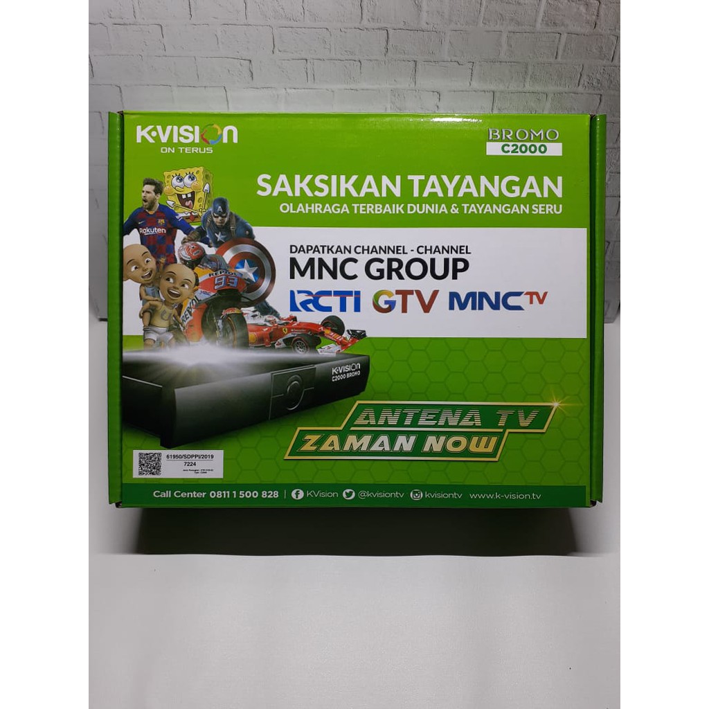 RECEIVER K-VISION BROMO C2000