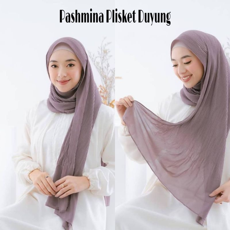 PASHMINA PLISKET PREMIUM DUYUNG CERUTY BABYDOLL