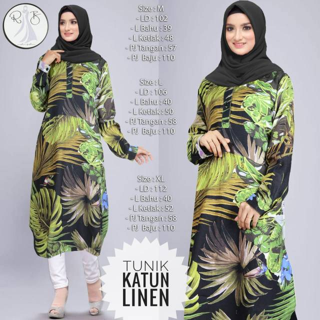 Long Tunik Katun