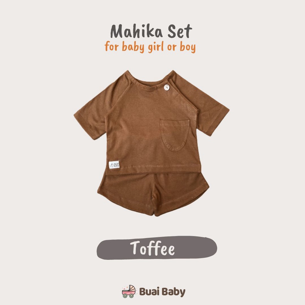 BUAI - MAHIKA SET / Setelan Baju Anak / Baju Bayi