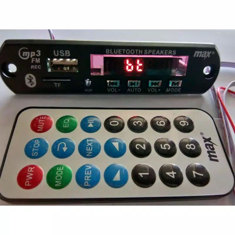 Kit Module Mp3 Bluetooth 12Volt Modul MP3 MODUL MP3 MAX MODUL KIT MP3 BLUETOOTH + REC MAX