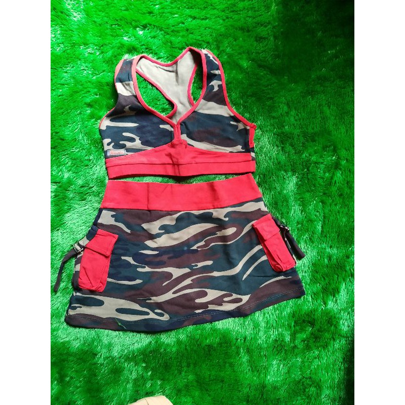 Baju senam ,baju aerobic /setelan baju aerobic