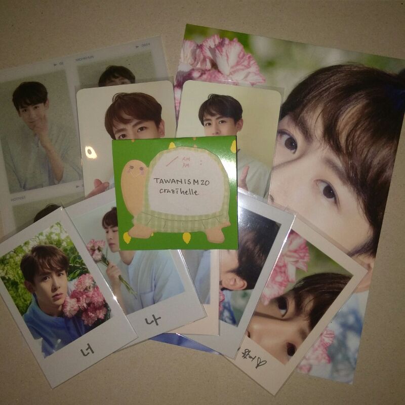 2PM Hottest 8th Fanclub Fankit Nickhun Set