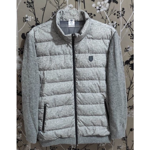 jaket bulu angsa k-swiss second original