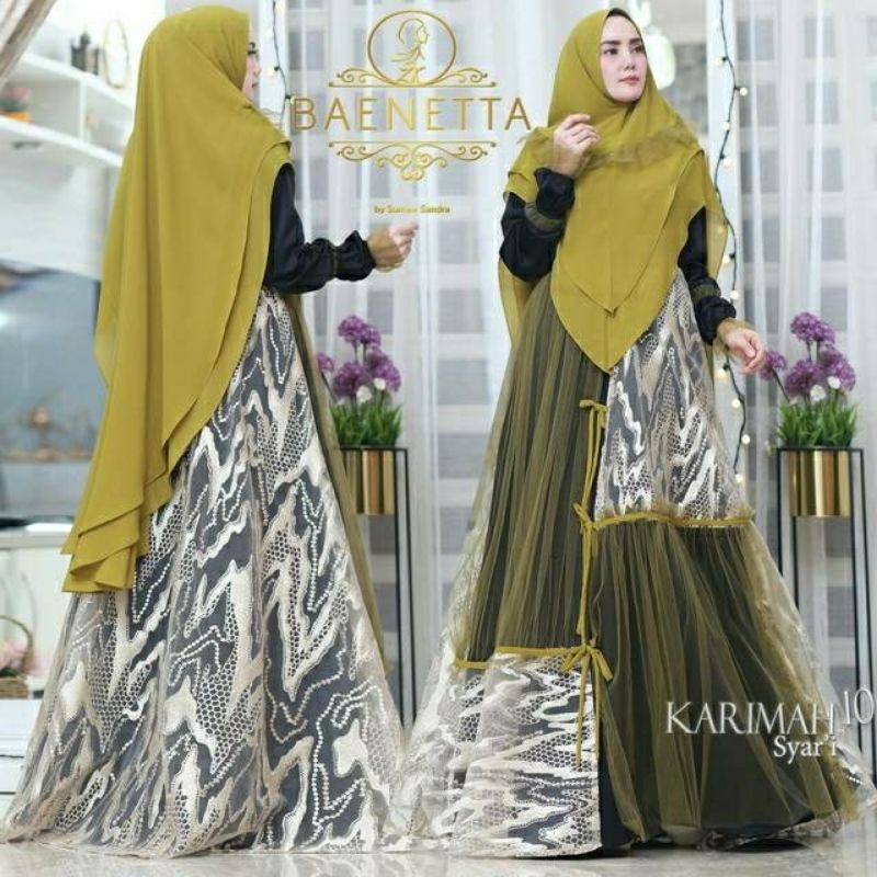 Karimah 10 By Baenetta~ gamis pesta original murah