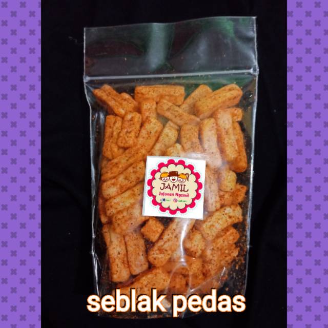 

Krupuk seblak pedas pouch