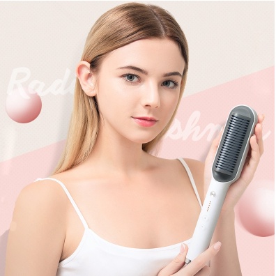 Catokan Sisir Pelurus Rambut Hair Straightener Curler 2 In 1 / Catokan Rambut 2 In 1