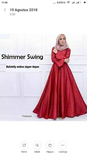 Shimmer swing