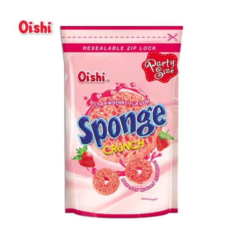 

oishi sponge rasa strawberry 100gr