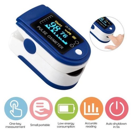 pulse oximeter alat pengukur kadar oksigen detak jantung LK8